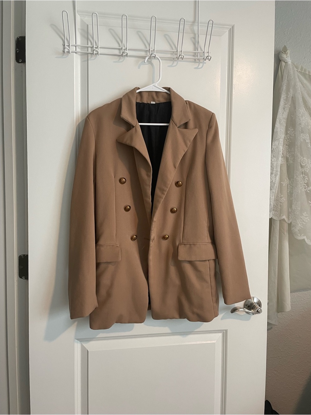 Blazer Jacket | Tan